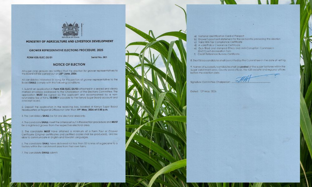 GROWERS’ ELECTION NOTICE AND CANDIDATE APPLICATION FORM